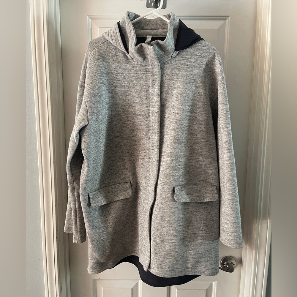 Lululemon Gray Hooded Jacket